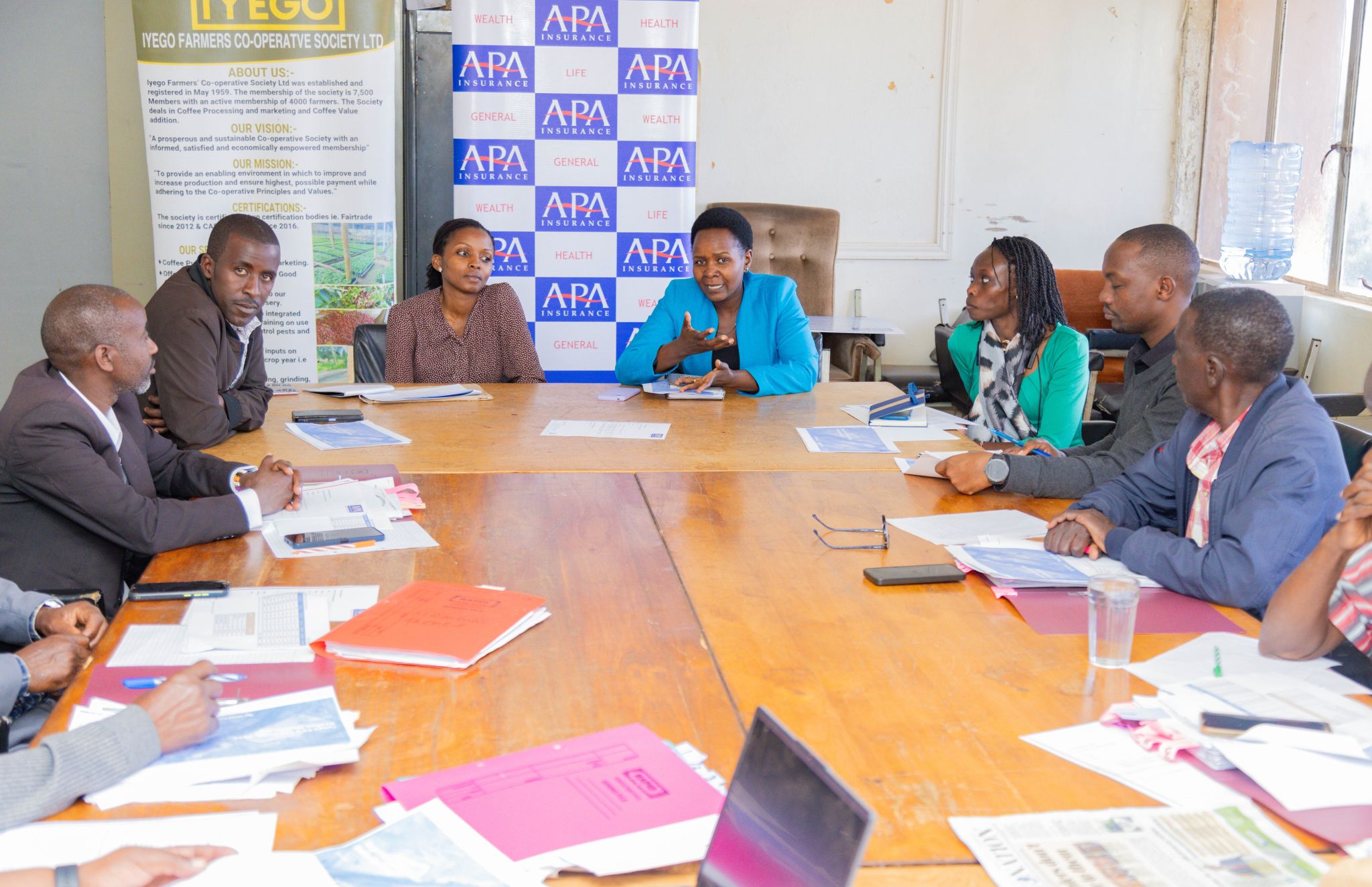 Climate insurance supporting coffee farmers in Murang'a County, Kenya